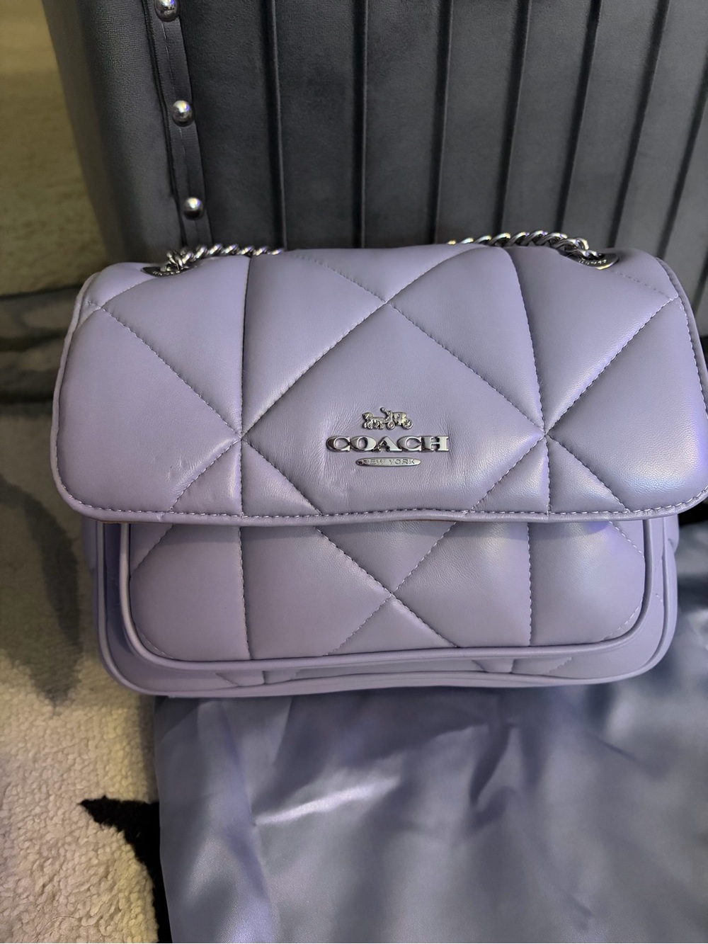 Coach klare crossbody 25 with puffy diamond quilting